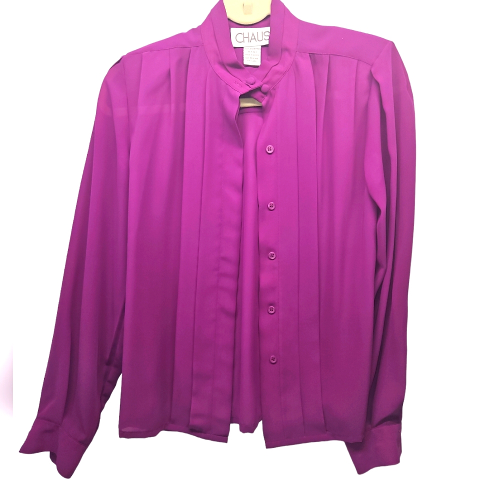 Chaus Button Down Blouse